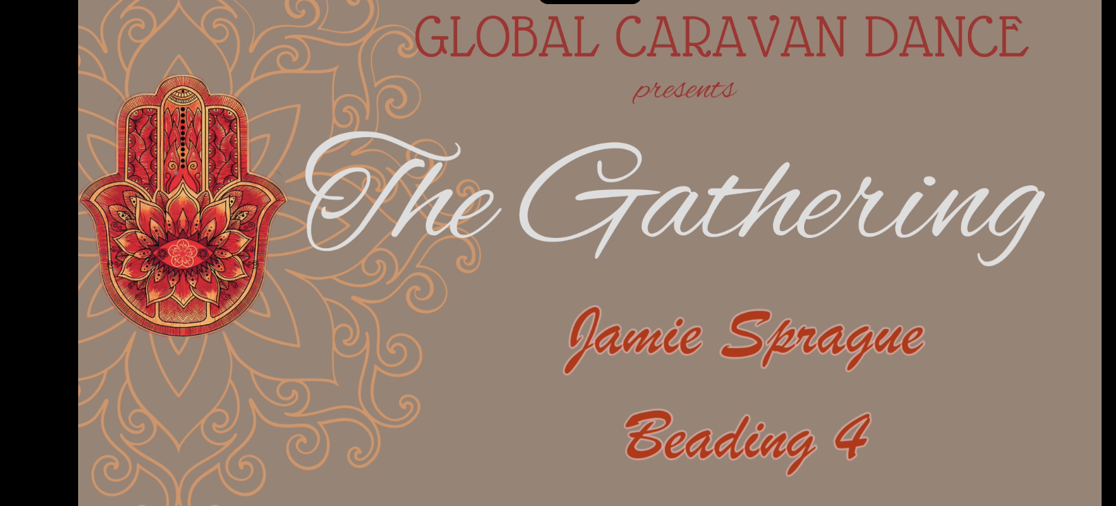 Beading Mandalas for Ornamentation with Jamie, for the Gathering